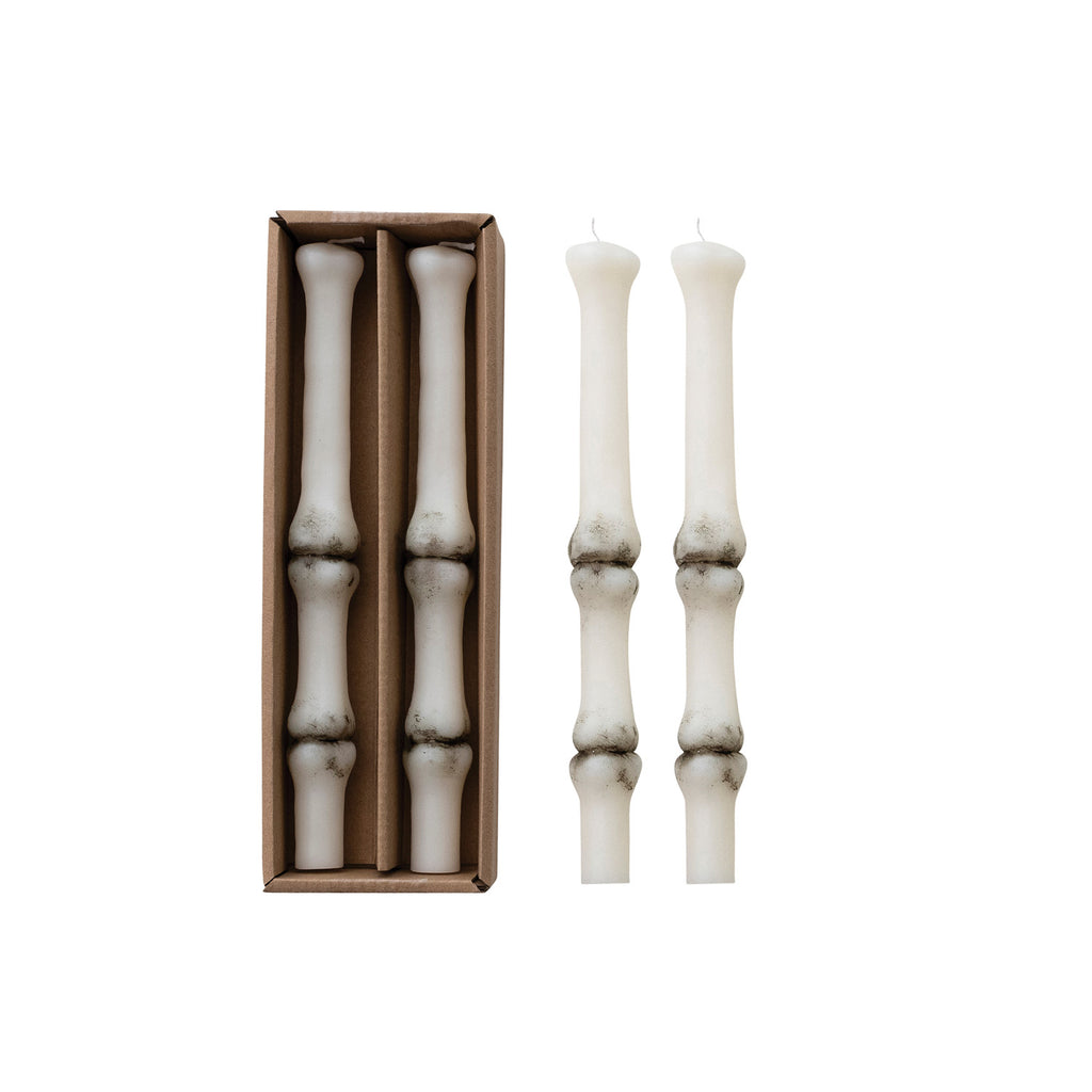 Finger Bone Shaped Taper Candles
