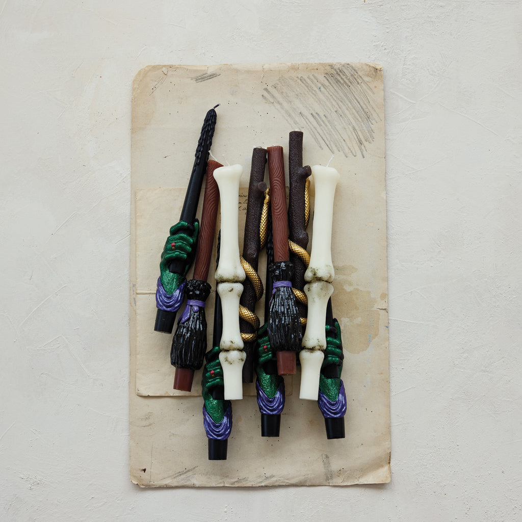 Finger Bone Shaped Taper Candles