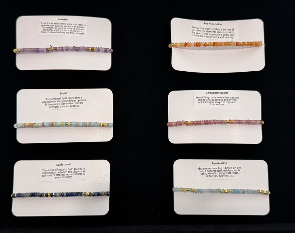 Gemstone Beaded Bracelet