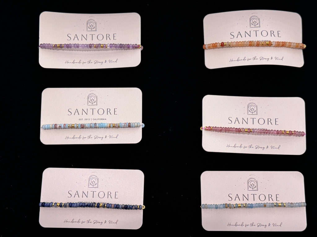 Gemstone Beaded Bracelet