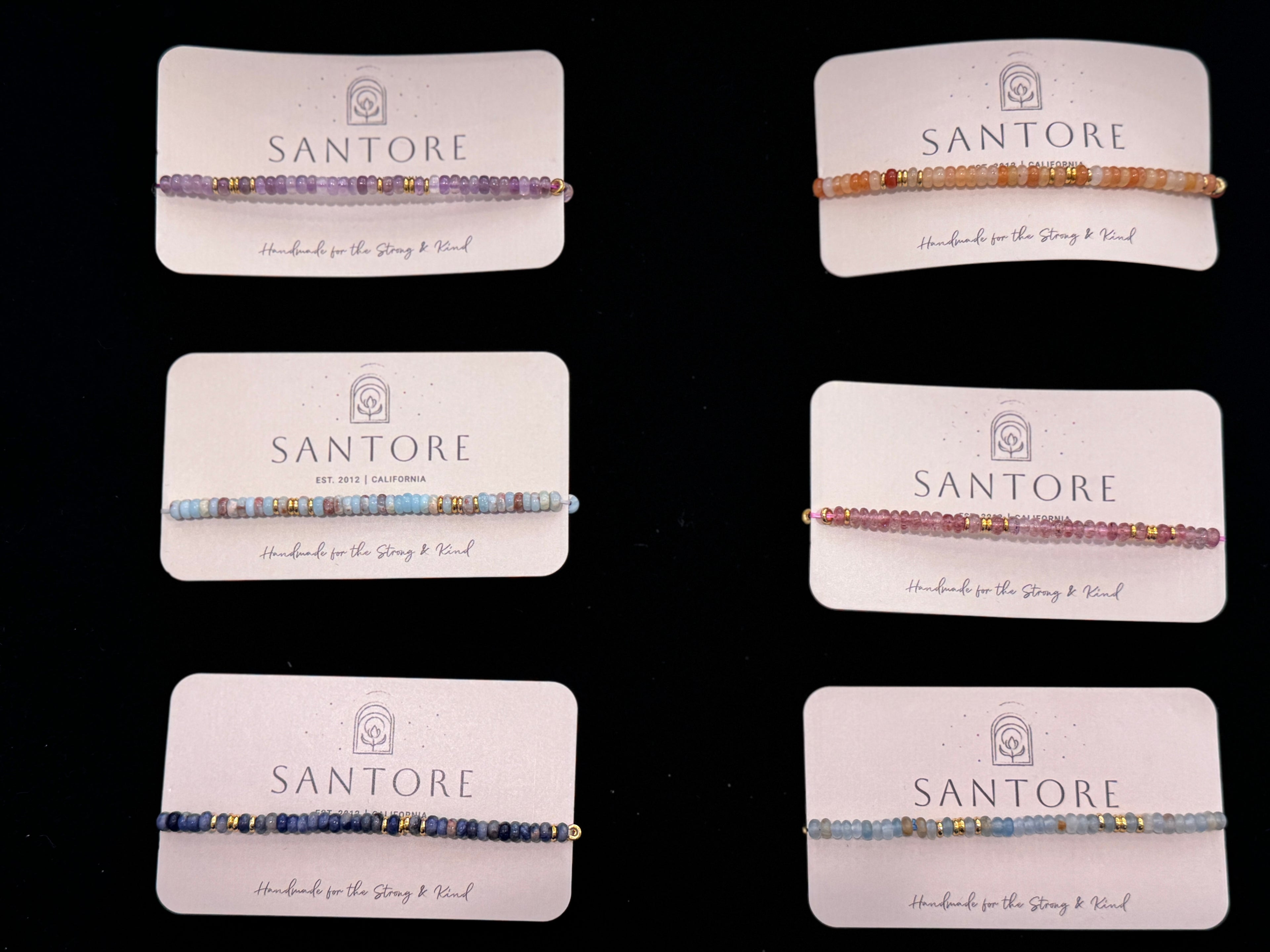 Gemstone Beaded Bracelet