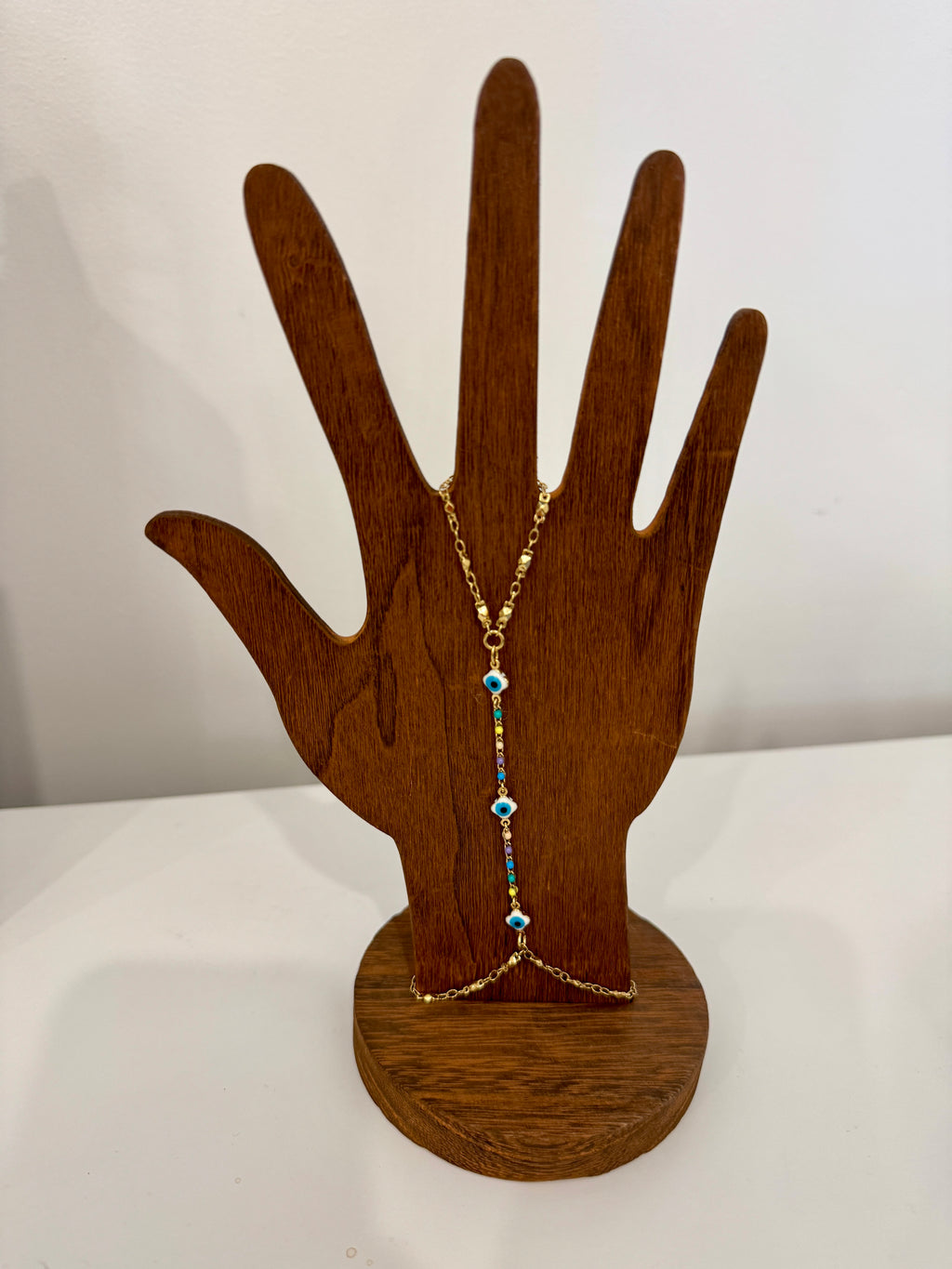 Evil Eye Hand Chain Bracelet