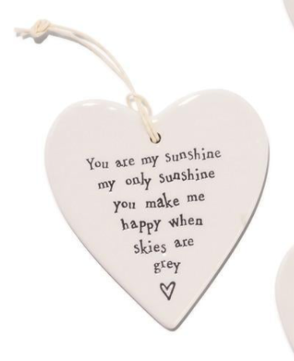 Heart Hanging Ornament- 6 Designs