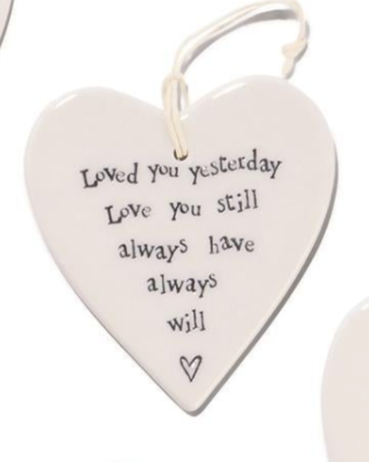 Heart Hanging Ornament- 6 Designs