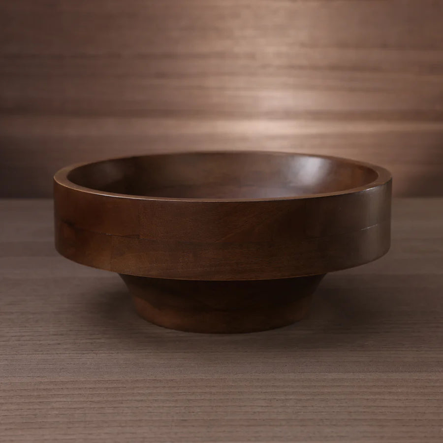 Handcrafted Mango Wood Oasis Bowl - Large