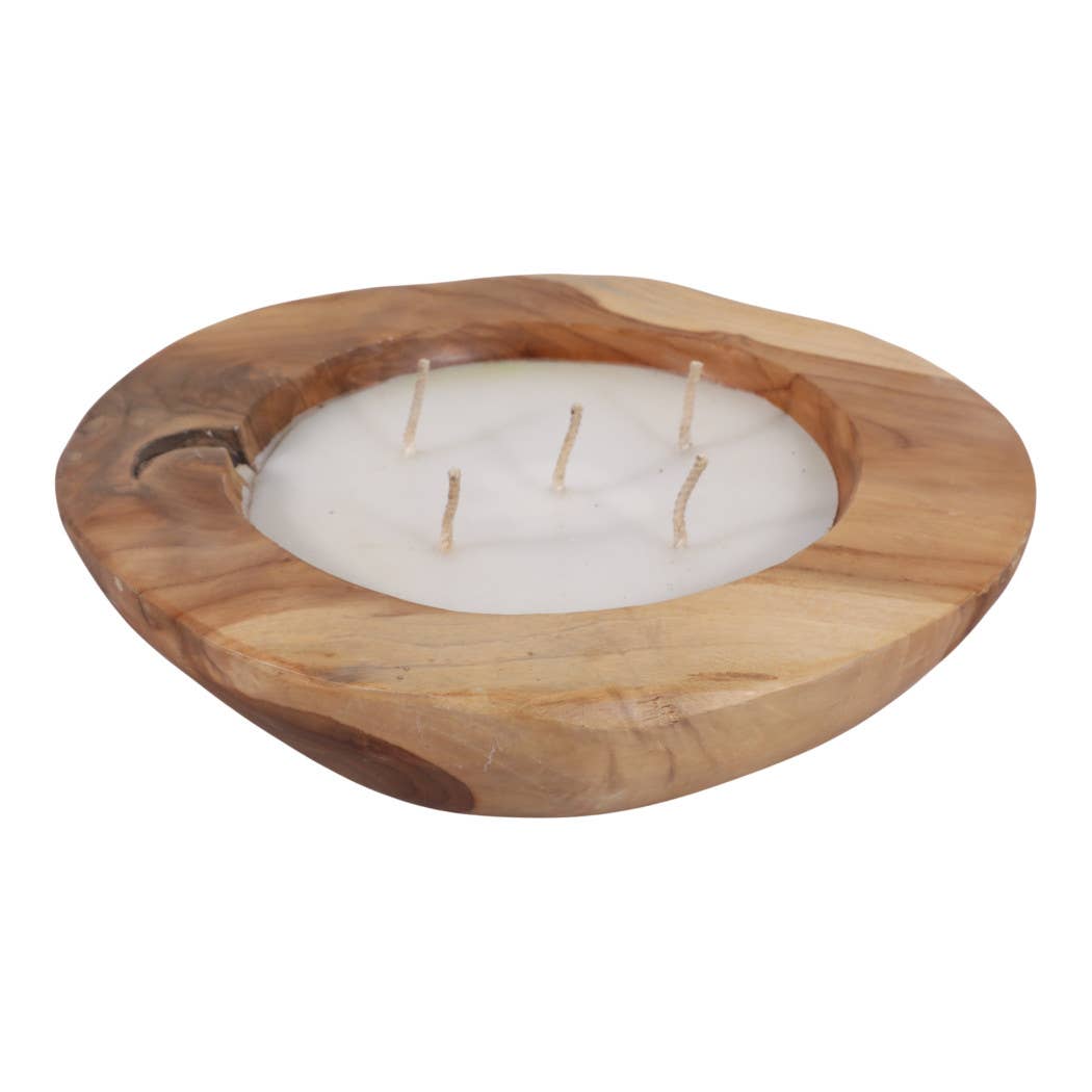 Brown Teakwood, 35 Oz - Vanilla Scented Candle
