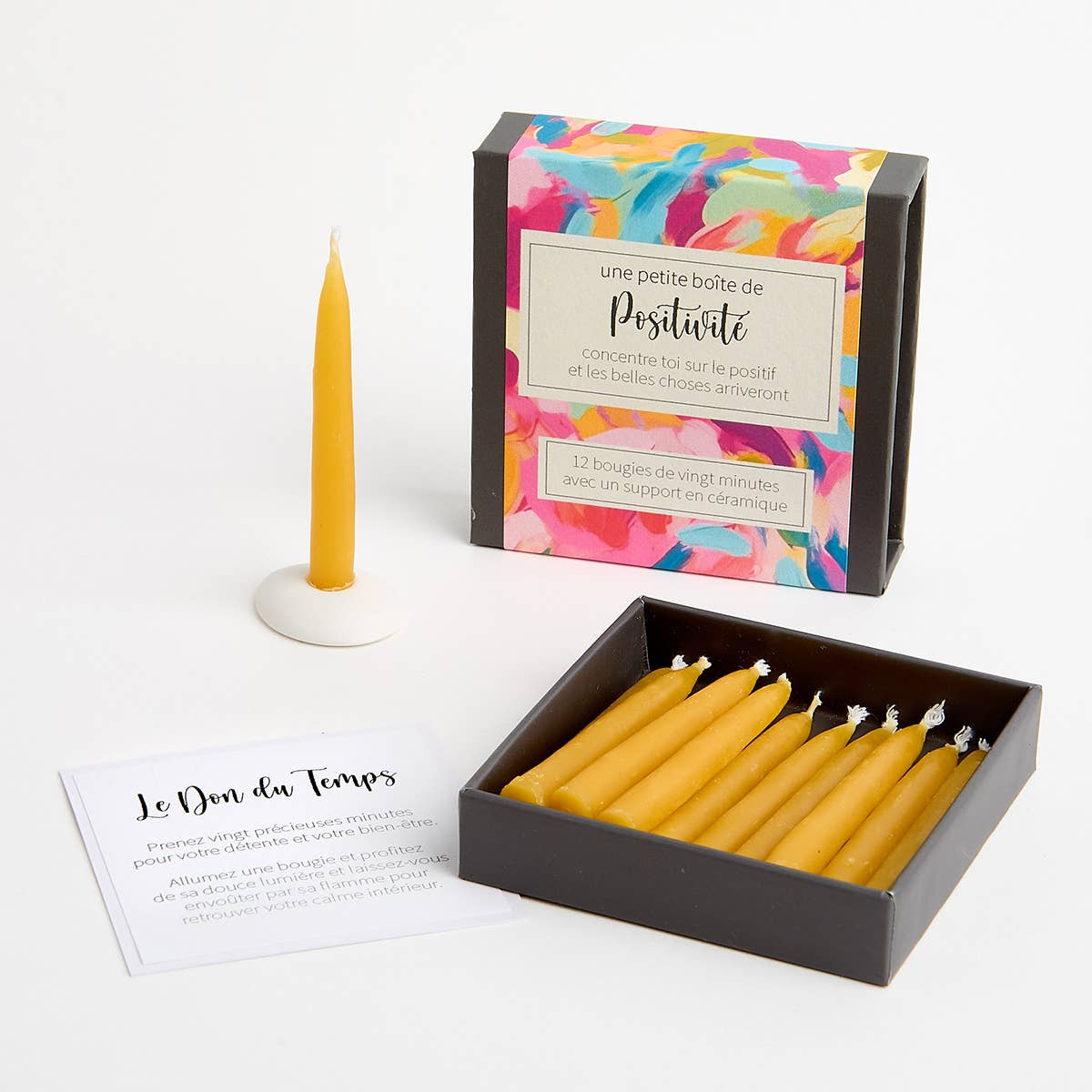 A Little Box of Positivity-20 Minute Meditation Candles