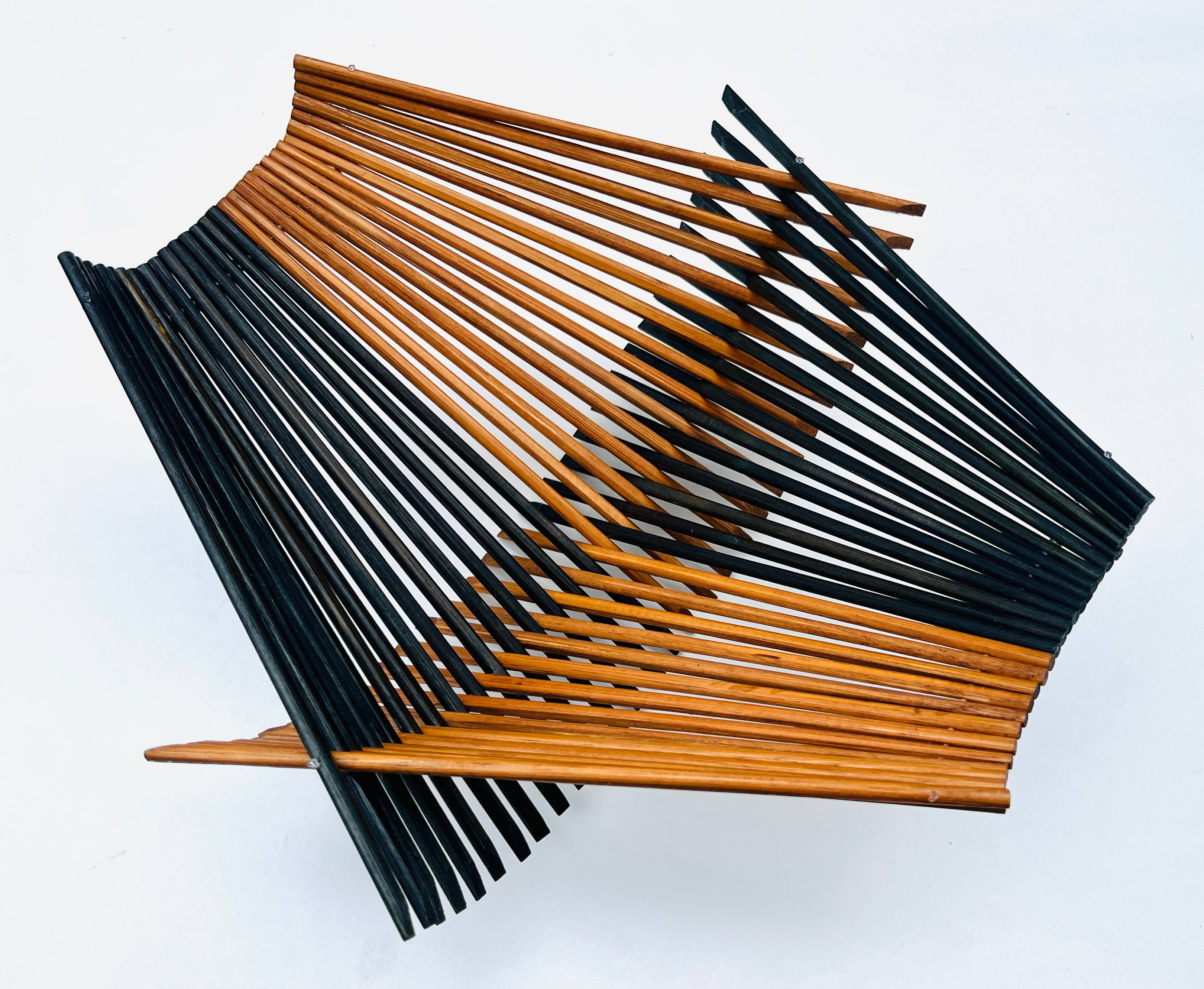 Chopstick Folding Basket- Tea / Black