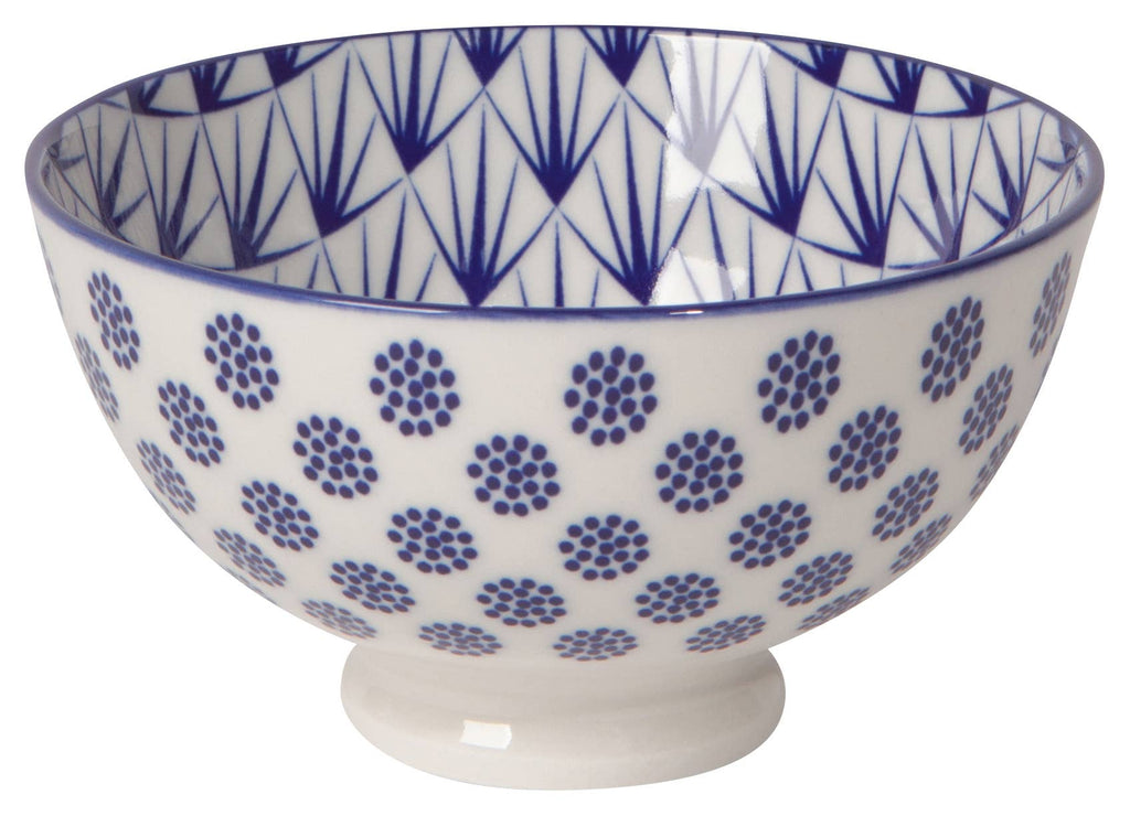 Blue Dots Bowl 4 inch