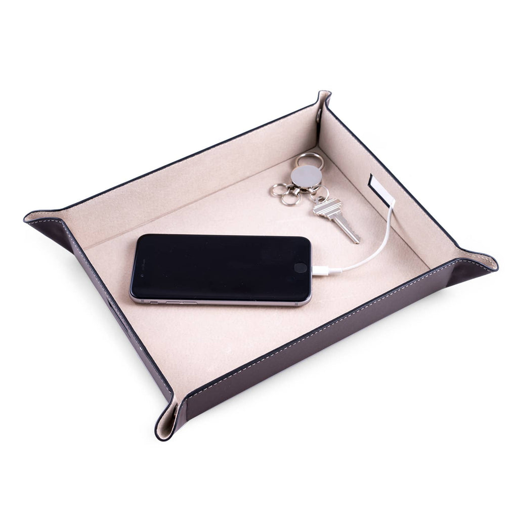 Brown Leather Valet (large)