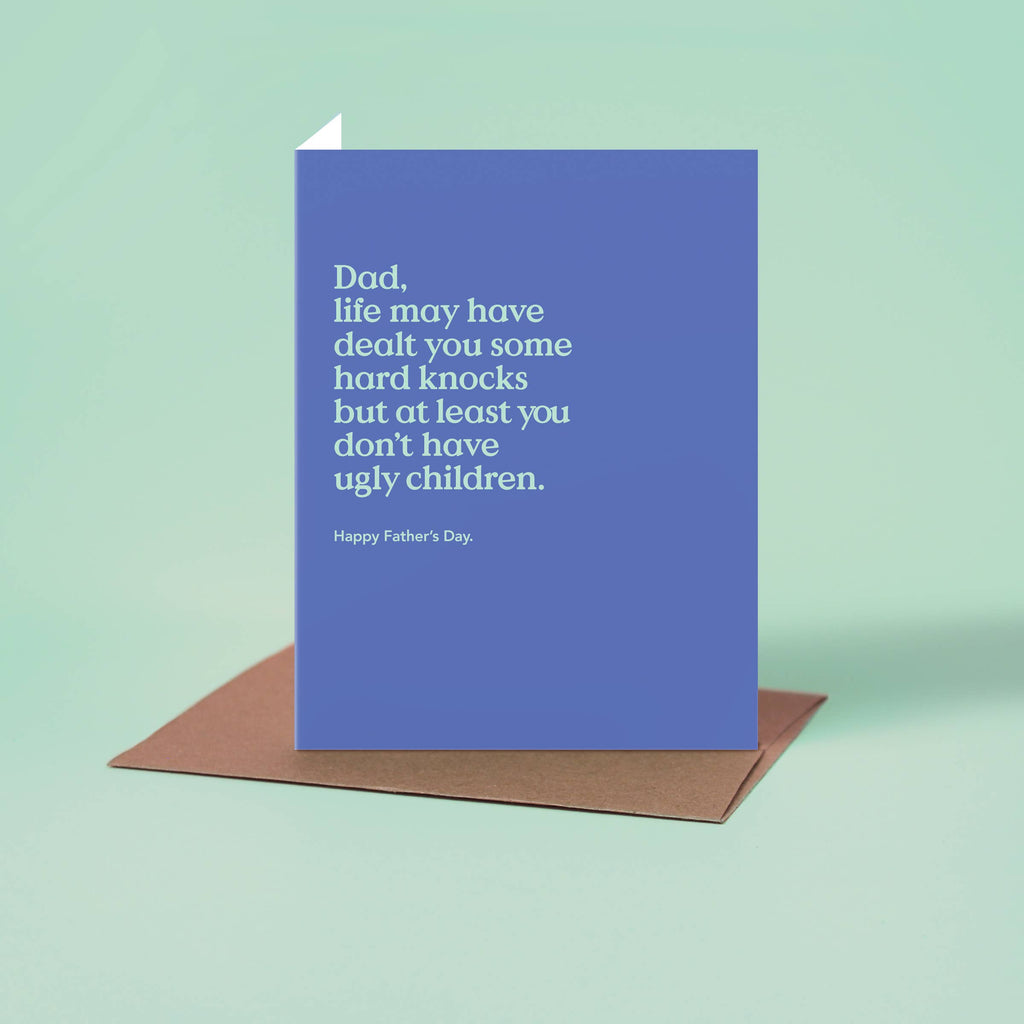 Ugly Children Father's Day Card