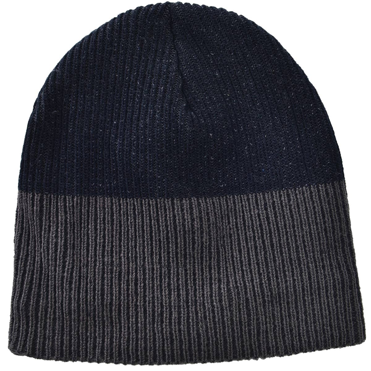 Ribbed Toboggan | Men's Rib Knit Winter Beanie Hat