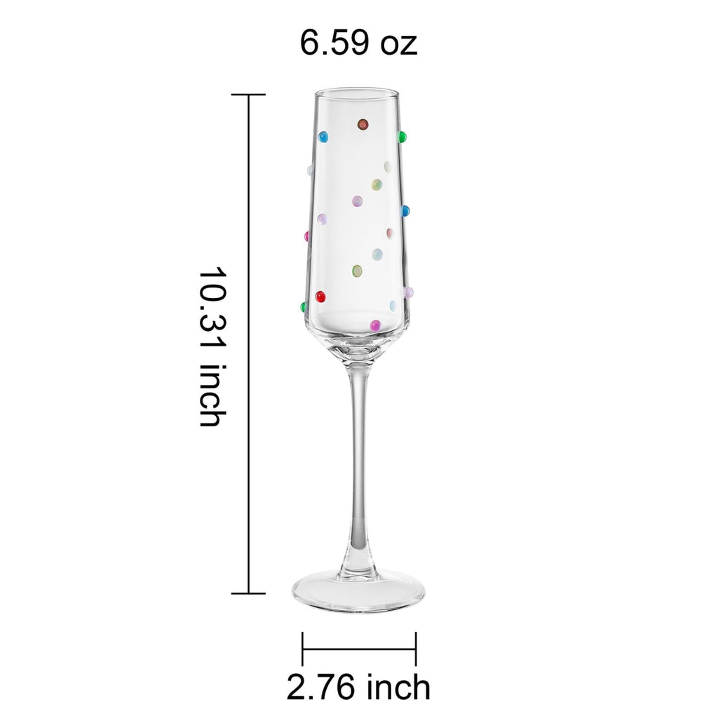 Confetti Champagne Flute