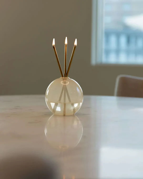 Everlasting Pampas Neva Vase (Opaque)