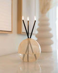 Everlasting Pampas Neva Vase (Opaque)