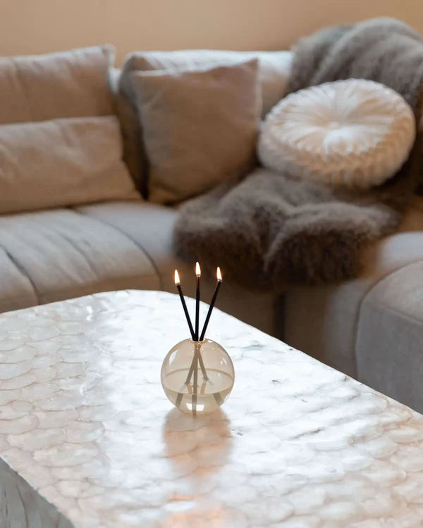 Everlasting Pampas Neva Vase (Opaque)