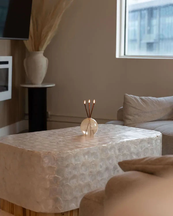 Everlasting Pampas Neva Vase (Opaque)