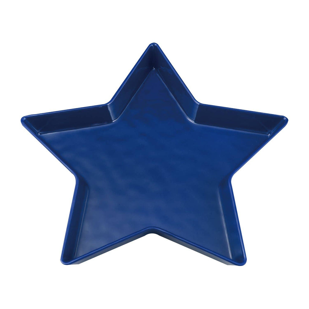 Patriotic Star Melamine 11 1/4" Plate