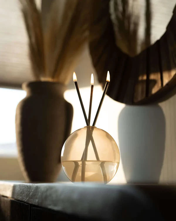 Everlasting Pampas Neva Vase (Opaque)