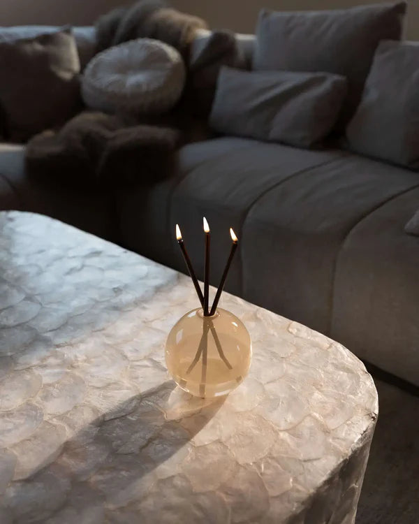 Everlasting Pampas Neva Vase (Opaque)