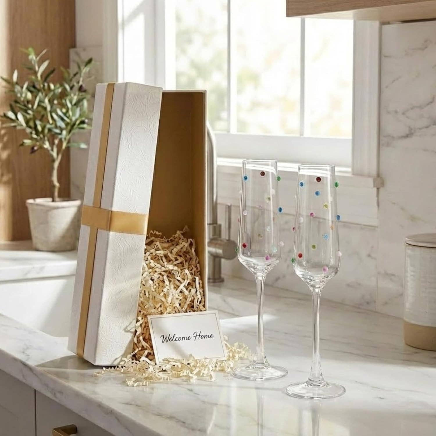 Confetti Champagne Flute