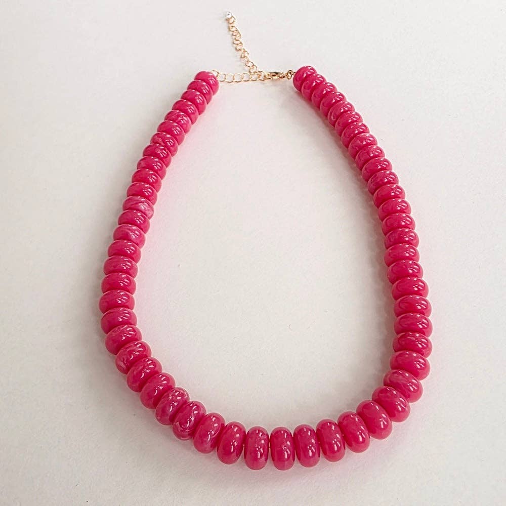 Dana Donut Bead Necklace
