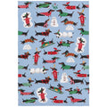 Danica Jubilee - Dashing Dachshunds Christmas Dishtowel