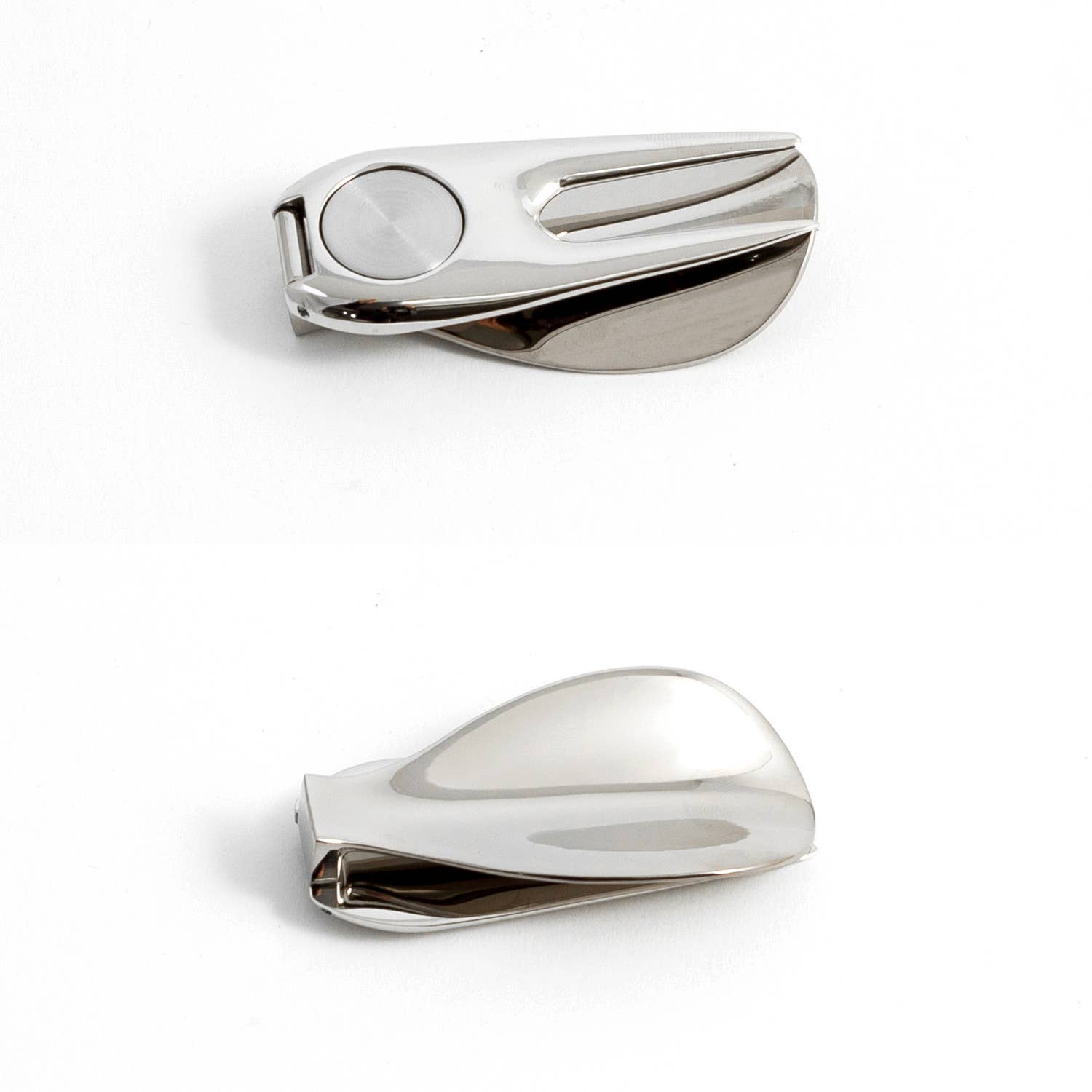 Chrome Divot Tool with Ball Marker, Shoe Horn & Cigar Holder