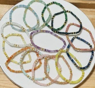 Linea Beaded Stretch Bracelet