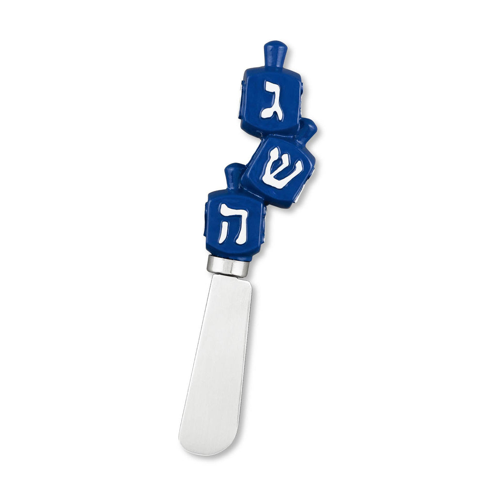 Dreidel Polyresin Cheese Spreader