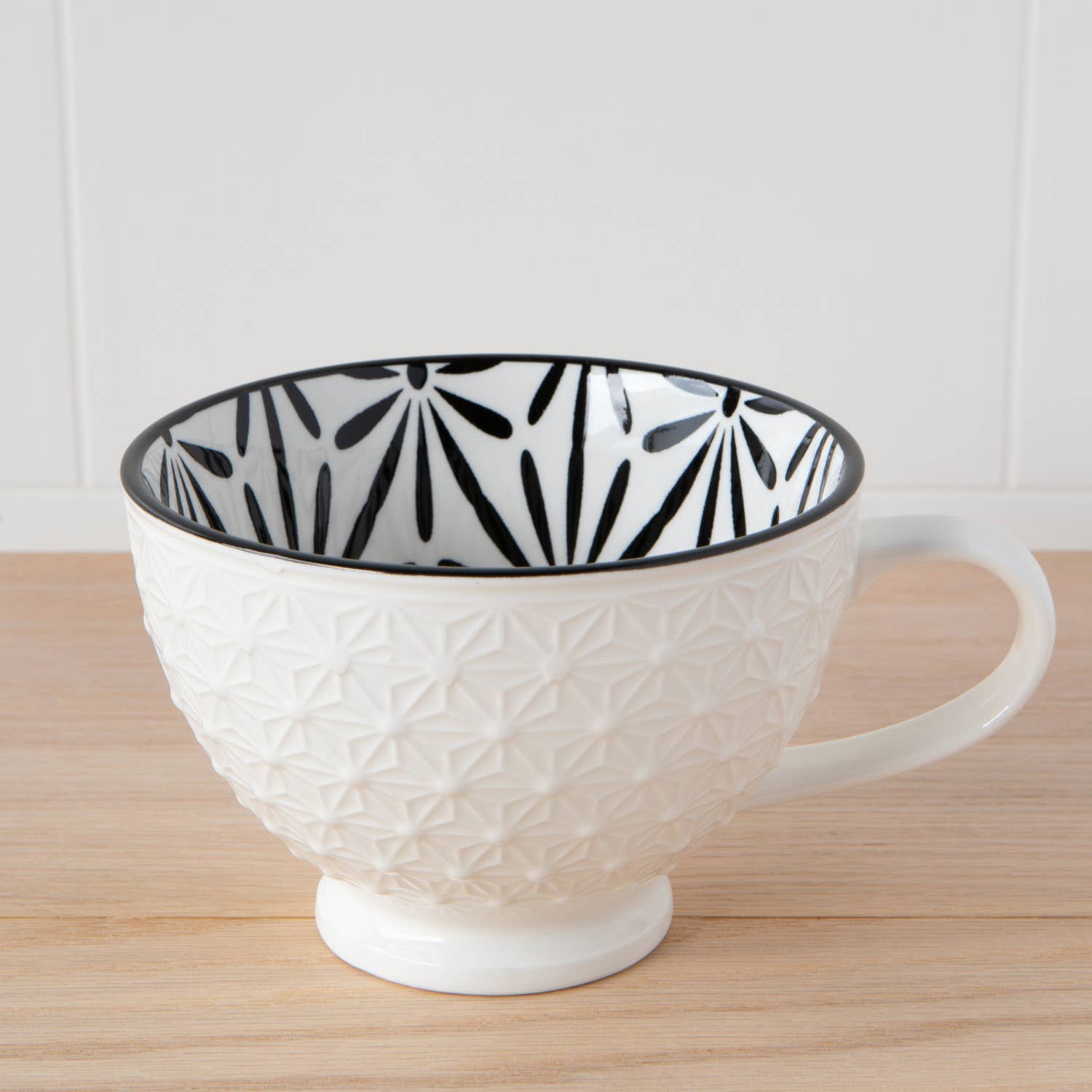 White Latte Mug 14 oz