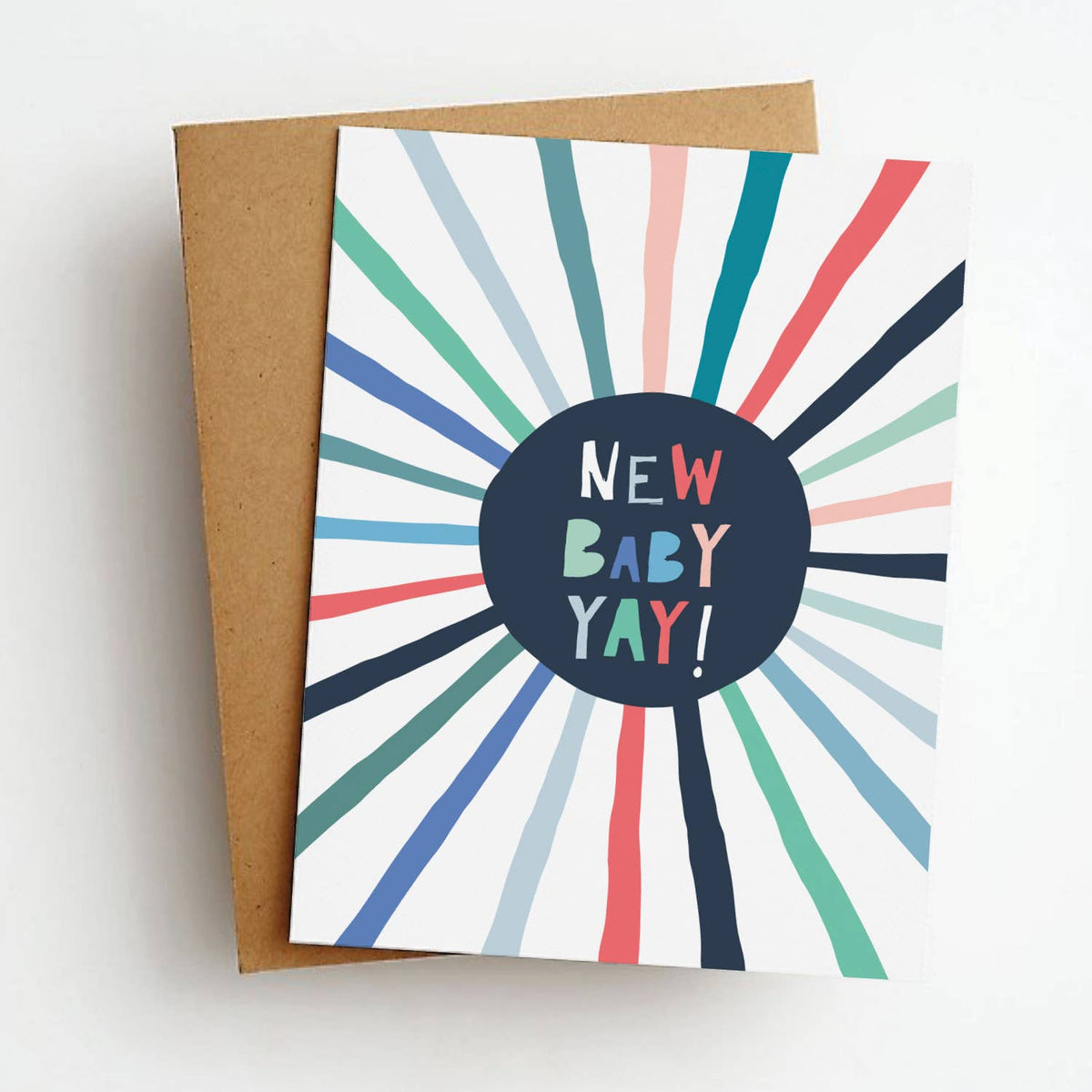 Yay New Baby Greeting Card