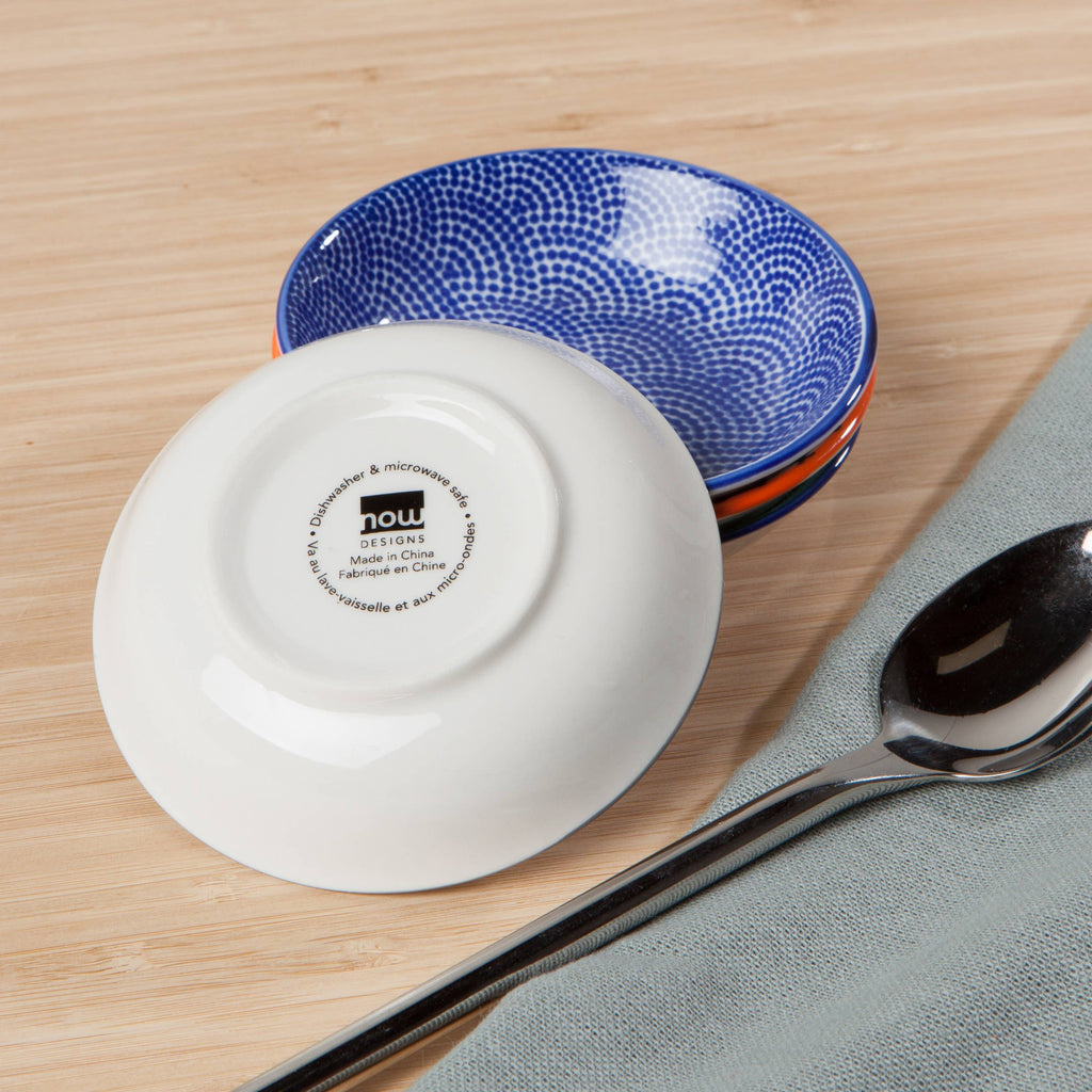 Blue Waves Dip Bowl