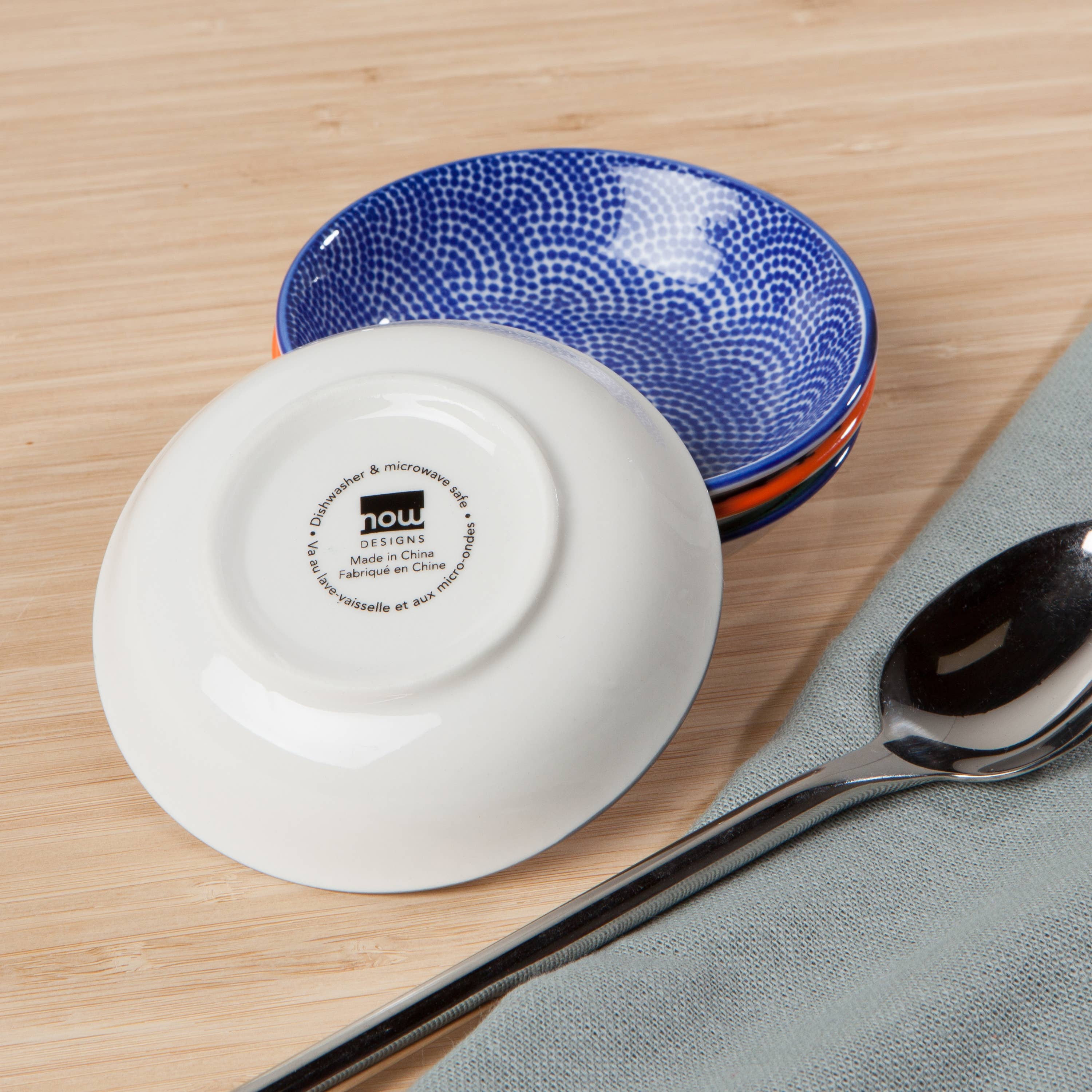 Blue Waves Dip Bowl