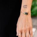 Ariana : Labradorite Rectangle Bracelet
