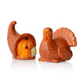 Turkey Cornucopia Salt and Pepper Shakers