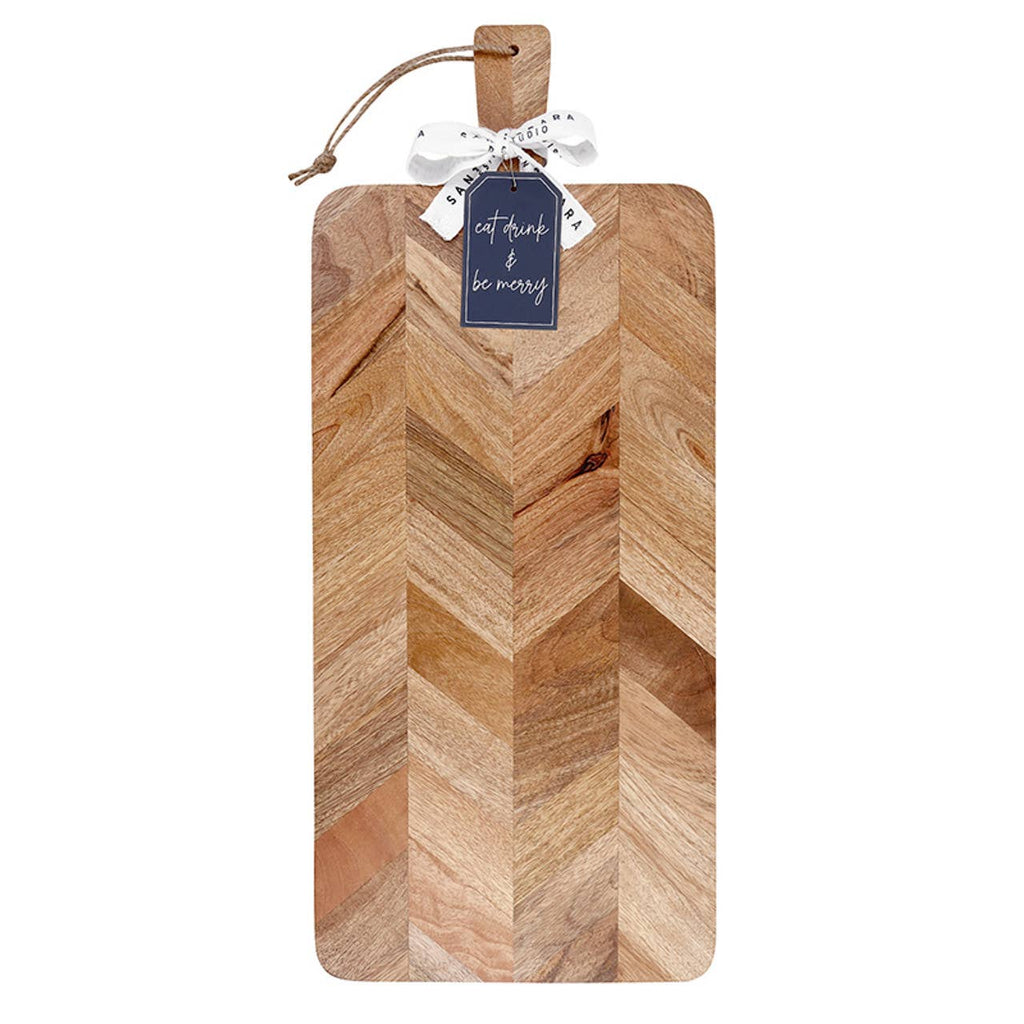 Face to Face Herringbone Charcuterie Board