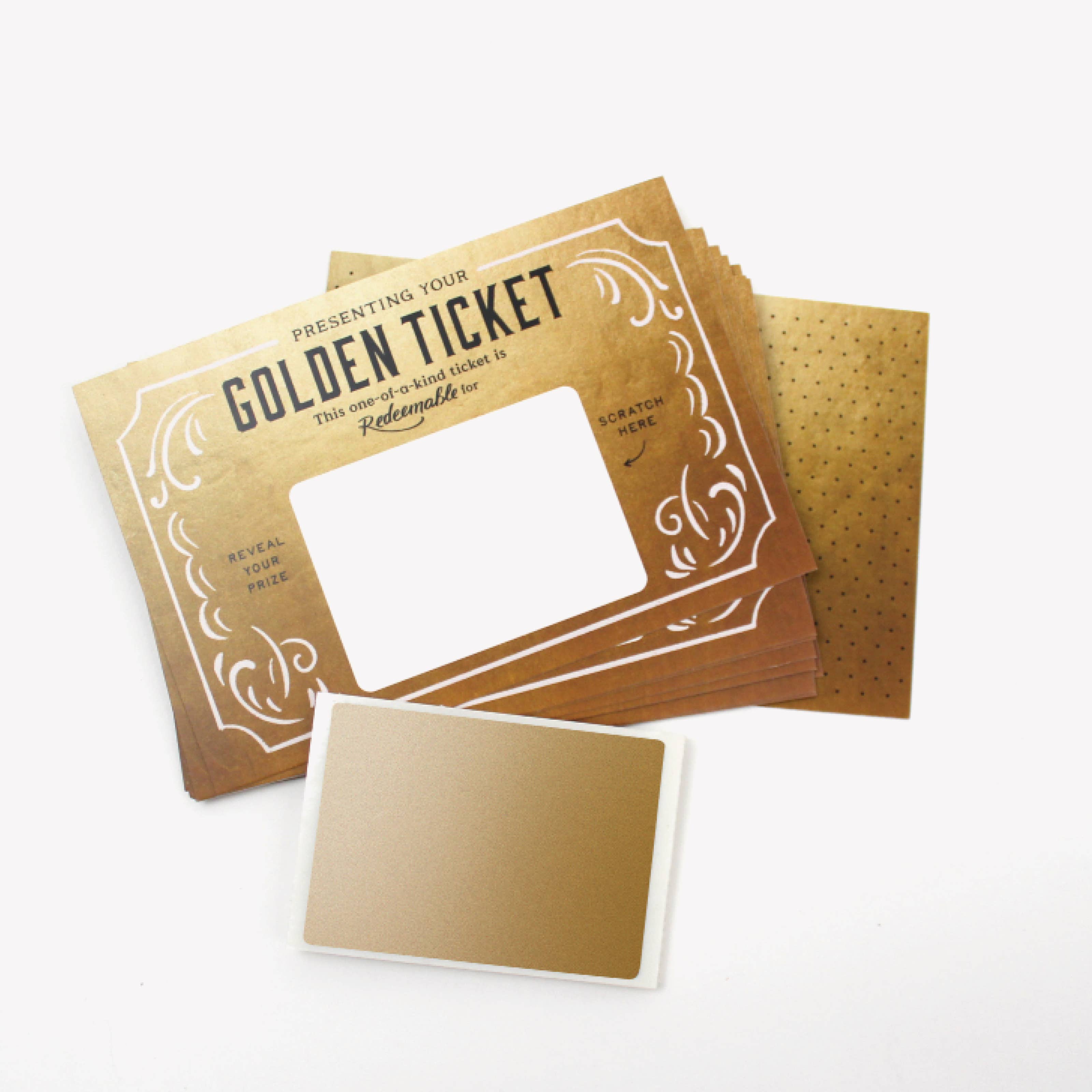 Golden Tickets - Box of 12