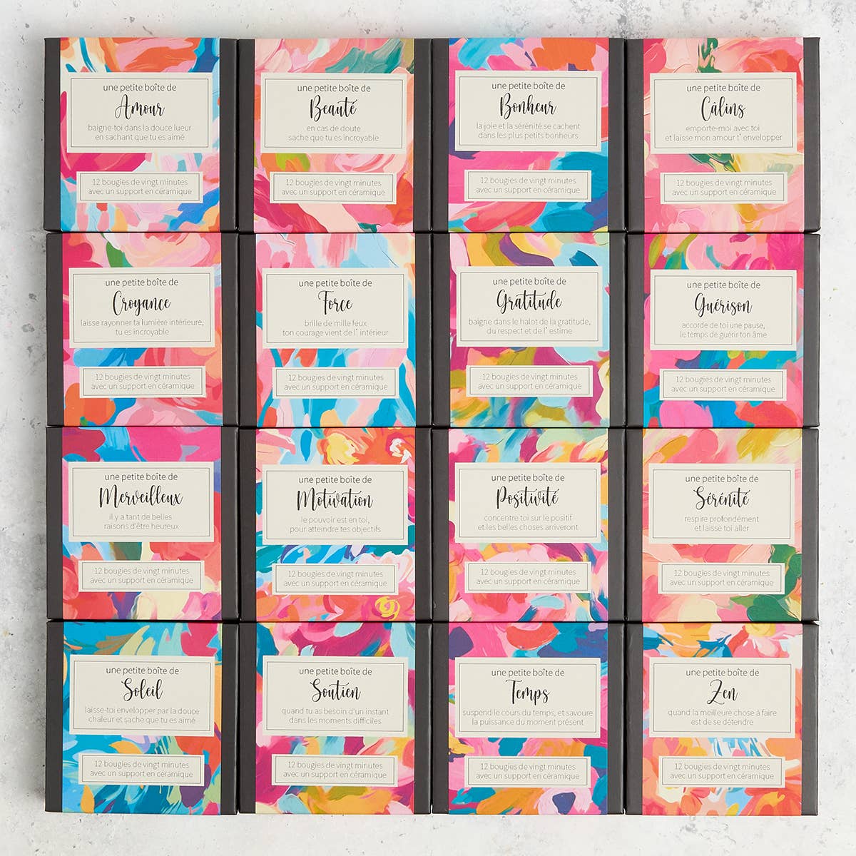 A Little Box of Positivity-20 Minute Meditation Candles