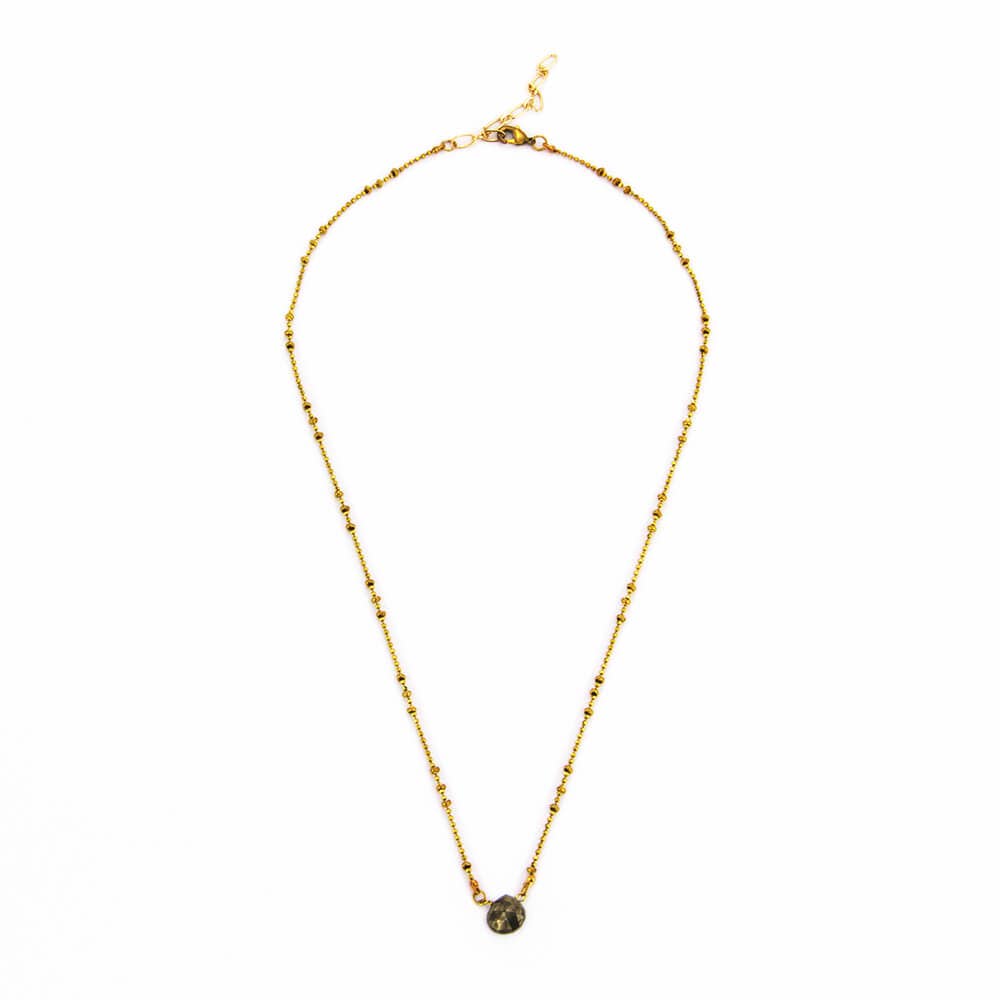 Gemstone Bauble Necklace