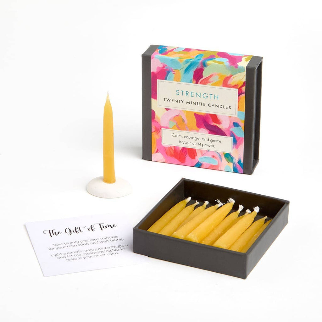 Strength- 20 Minute Meditation Candles