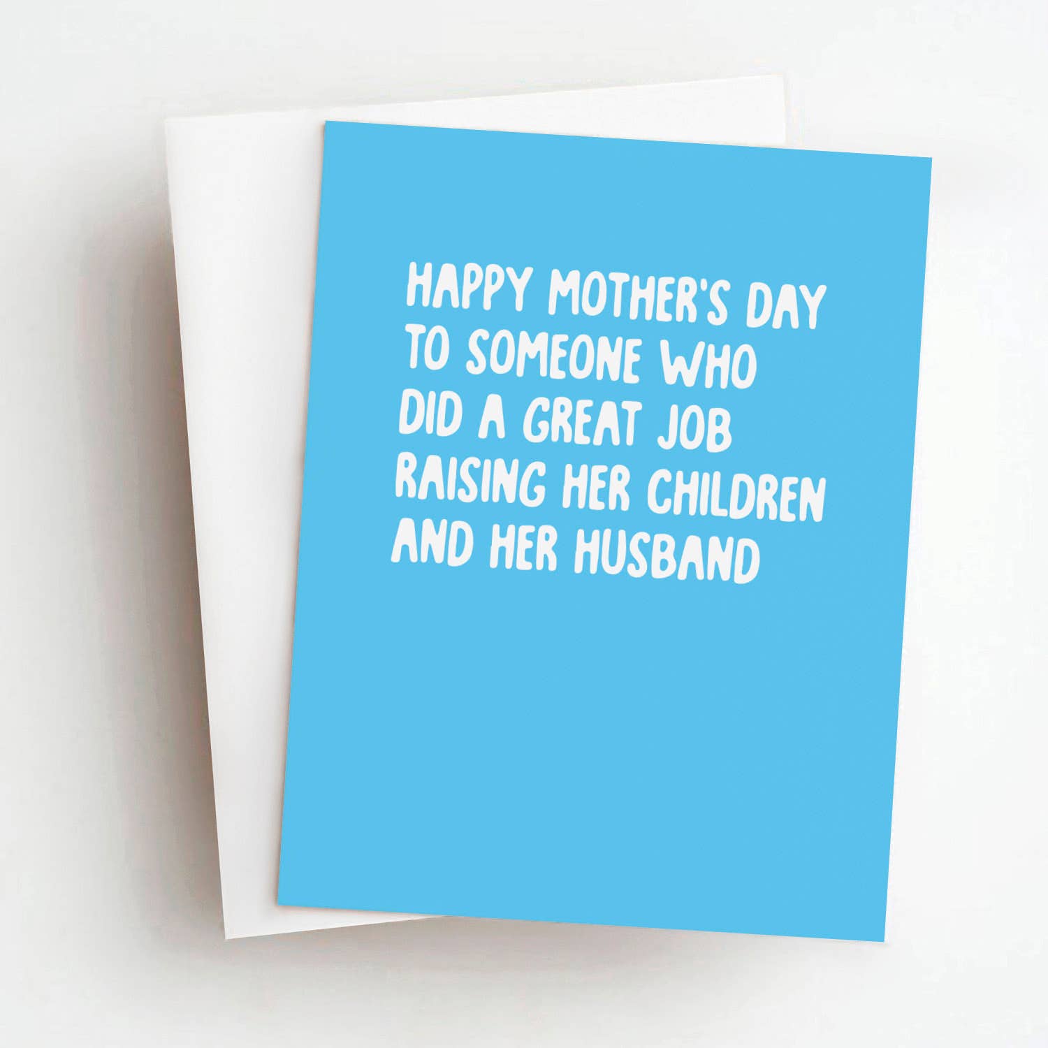 Raising Husband Mother's Day Greeting Card