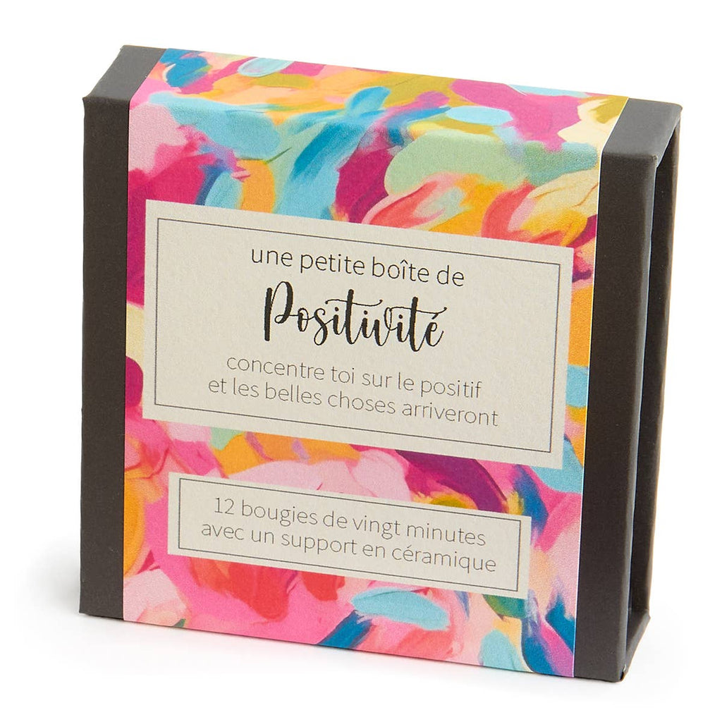 A Little Box of Positivity-20 Minute Meditation Candles