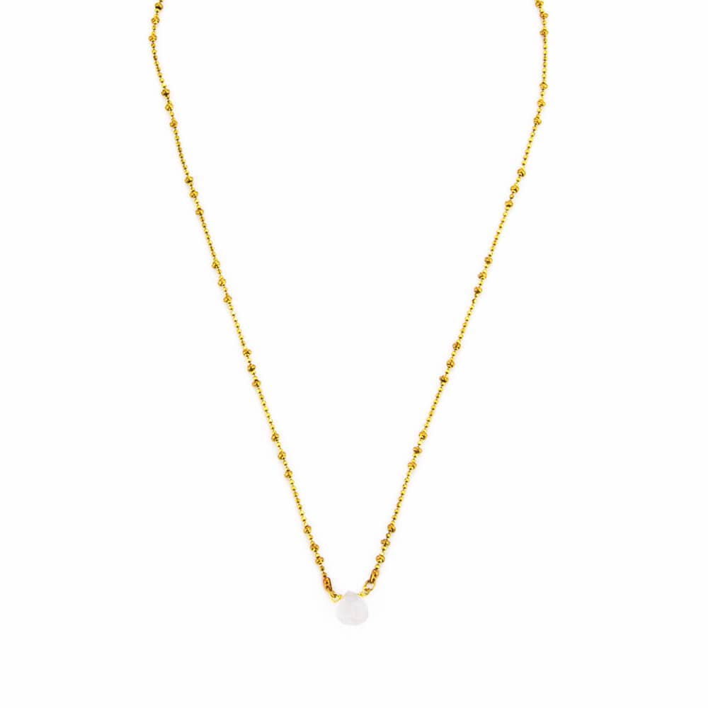 Gemstone Bauble Necklace