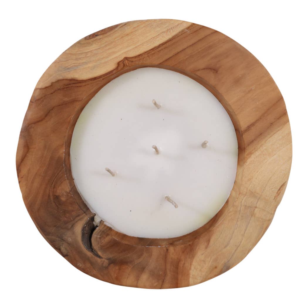 Brown Teakwood, 35 Oz - Vanilla Scented Candle