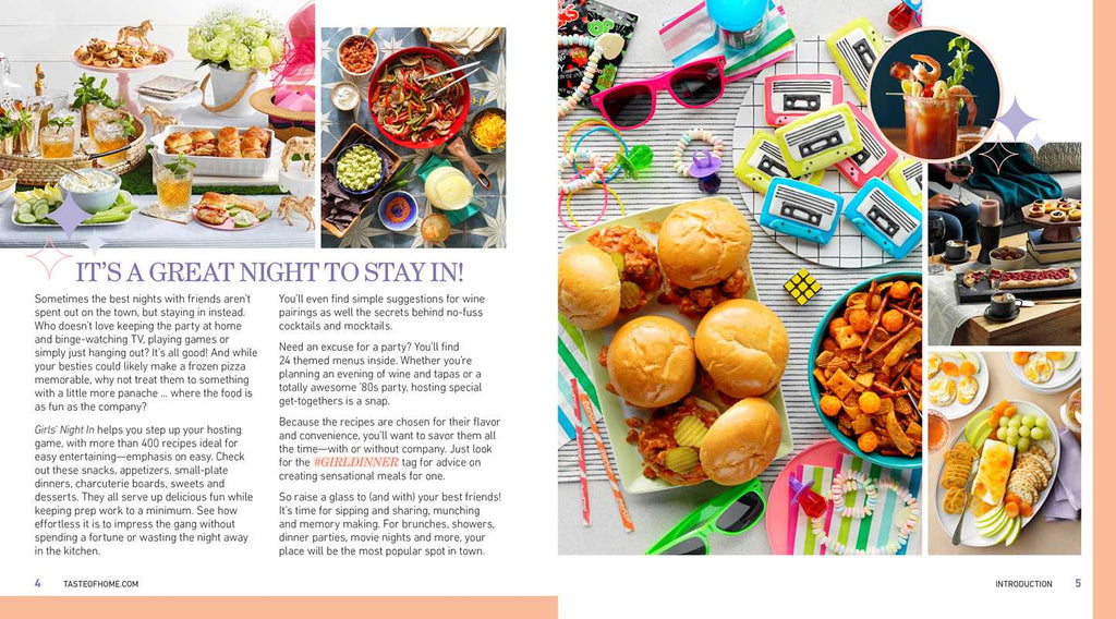 "Taste of Home Girls Night In  by" - Simon & Schuster -