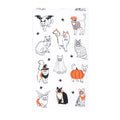 Halloween Cats Kitchen Towel