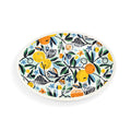 Citrus Blooms Bamboo Large Melamine Oval Platter - 20x14in