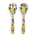 Citrus Blooms Bamboo Melamine Utensil Set - 3x11in