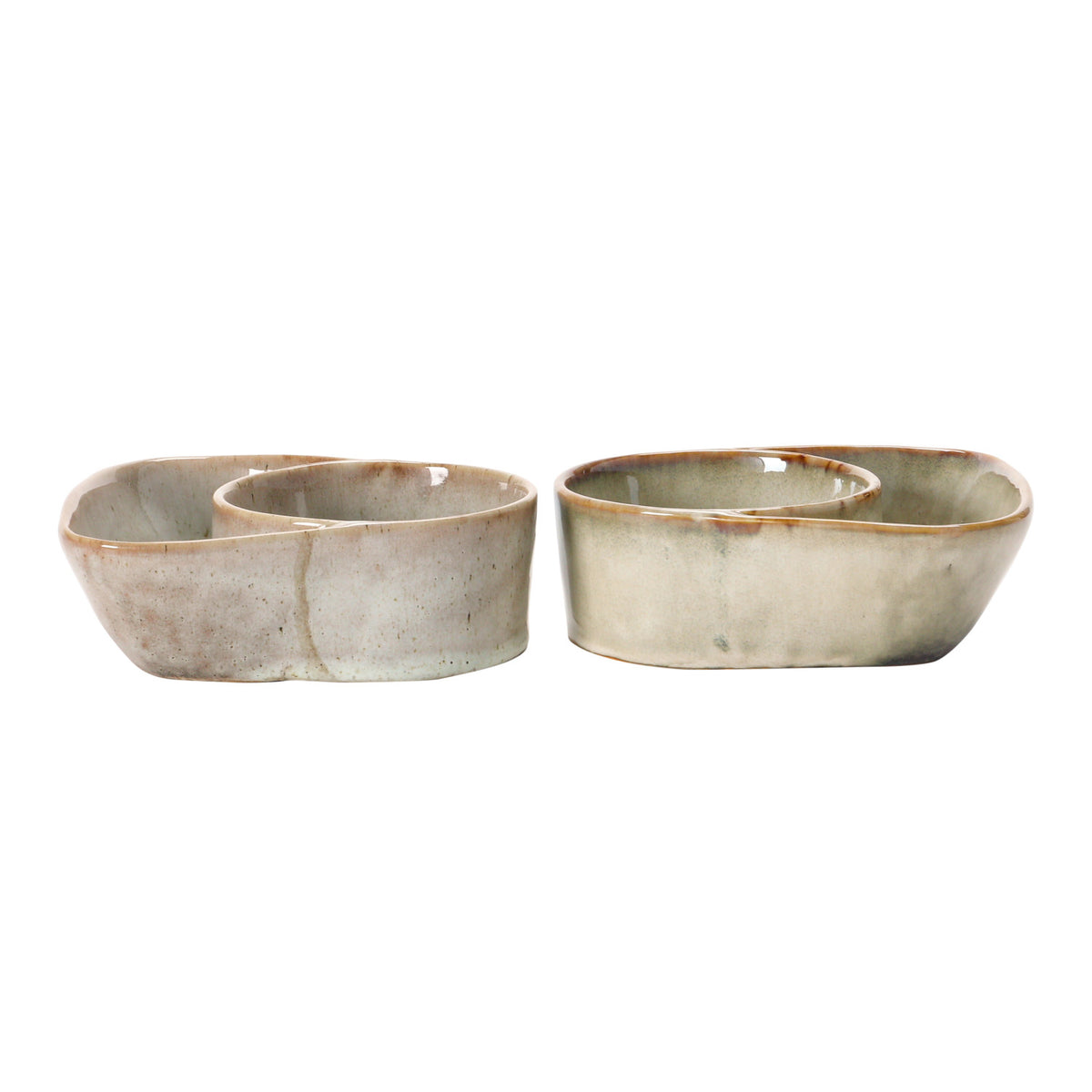 Stoneware Cracker and Soup Bowl, 2 Colors